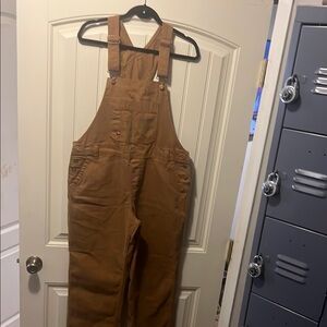 Dickies Tan Jumpsuit Durable Cotton Blend